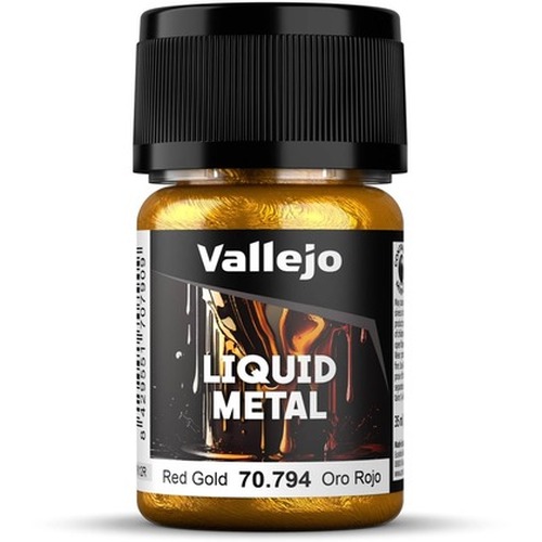 Vallejo: 70.794 - Liquid Metal - Red Gold (35 ml)