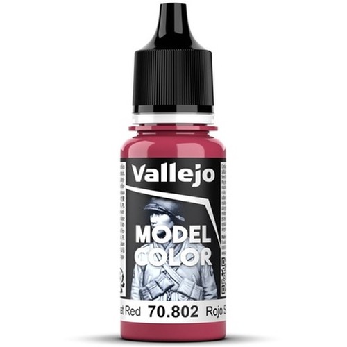 Vallejo: 70.802 - Model Color - Sunset Red (18 ml)