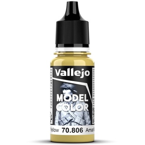 Vallejo: 70.806 - Model Color - German Yellow (18 ml)