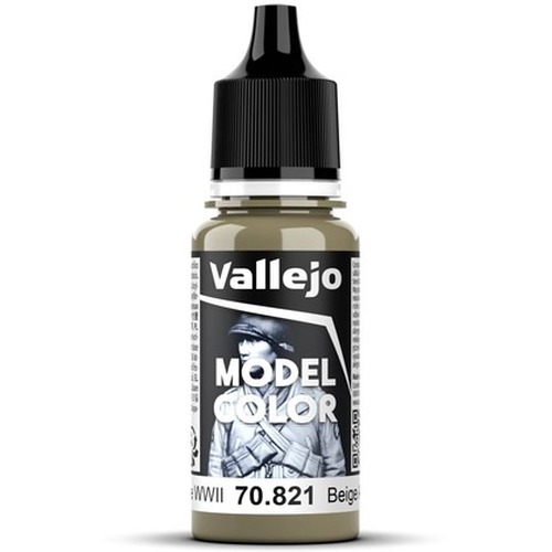 Vallejo: 70.821 - Model Color - German Beige WWII (18 ml)