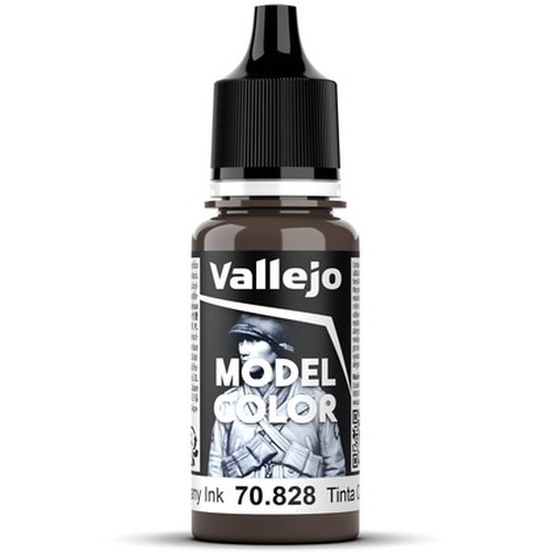 Vallejo: 70.828 - Model Color - Mahogany Ink (18 ml)