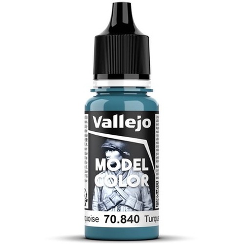 Vallejo: 70.840 - Model Color - Light Turquoise (18 ml)