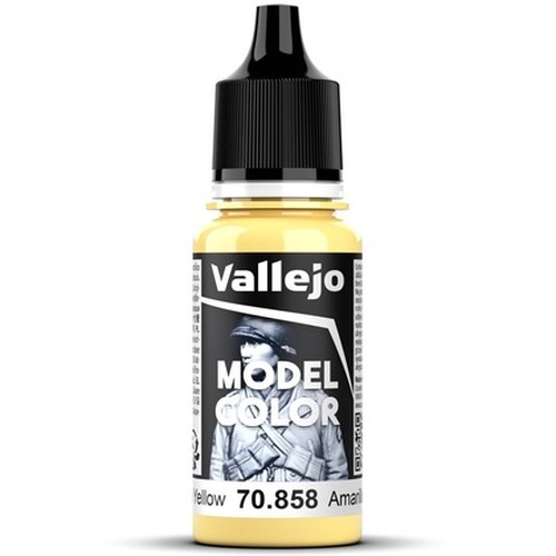 Vallejo: 70.858 - Model Color - Ice Yellow (18 ml)