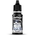 Vallejo: 70.863 - Model Color - Metallic - Gunmetal (18 ml)