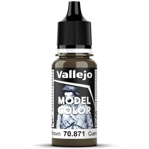 Vallejo: 70.871 - Model Color - Leather Brown (18 ml)