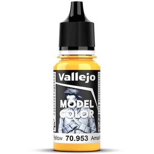 Vallejo: 70.953 - Model Color - Flat Yellow (18 ml)