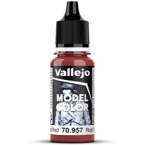 Vallejo: 70.957 - Model Color - Flat Red (18 ml)