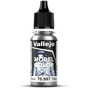 Vallejo: 70.997 - Model Color - Metallic - Silver (18 ml)