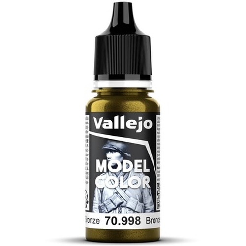 Vallejo: 70.998 - Model Color - Metallic - Bronze (18 ml)