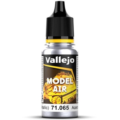 Vallejo: 71.065 - Model Air - Metallic - Steel (17 ml)