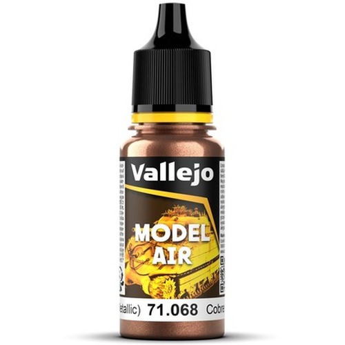 Vallejo: 71.068 - Model Air - Metallic - Copper (17 ml)