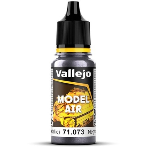 Vallejo: 71.073 - Model Air - Metallic - Black (17 ml)