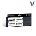 Vallejo: 71.146 - Model Air - Air War - RAF Colors - Seac 1942-1945 - Air Command South East Asia (8x18 ml)