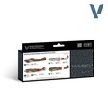 Vallejo: 71.152 - Model Air - Air War - IJA Colors - Imperial Japanese Army  Pre-War to 1945 (8x18 ml)