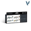 Vallejo: 71.164 - Model Air - Air War - Luftwaffe Maritime & Tropical Colors (8x18 ml)
