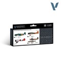 Vallejo: 71.169 - Model Air - Air War - IJN Colors - Imperial Japanese Navy Pre-War to 1945 (8x18 ml)