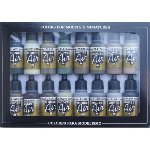 Vallejo: 71.180 - Model Air - Allied Forces WWII (16x17 ml)