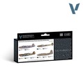 Vallejo: 71.183 - Model Air - Air War - US Army Air Corps - Mediterranean Theater Operations (MTO) WWII (8x18 ml)
