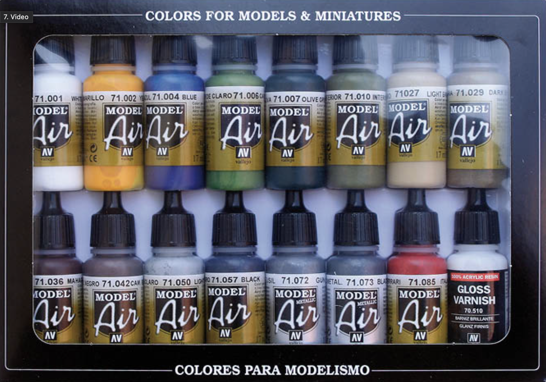 Vallejo: 71.192 - Model Air - Building Colors (16x17 ml)