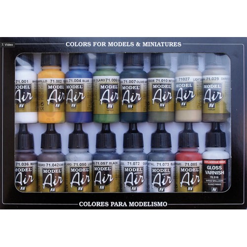 Vallejo: 71.192 - Model Air - Building Colors (16x17 ml)