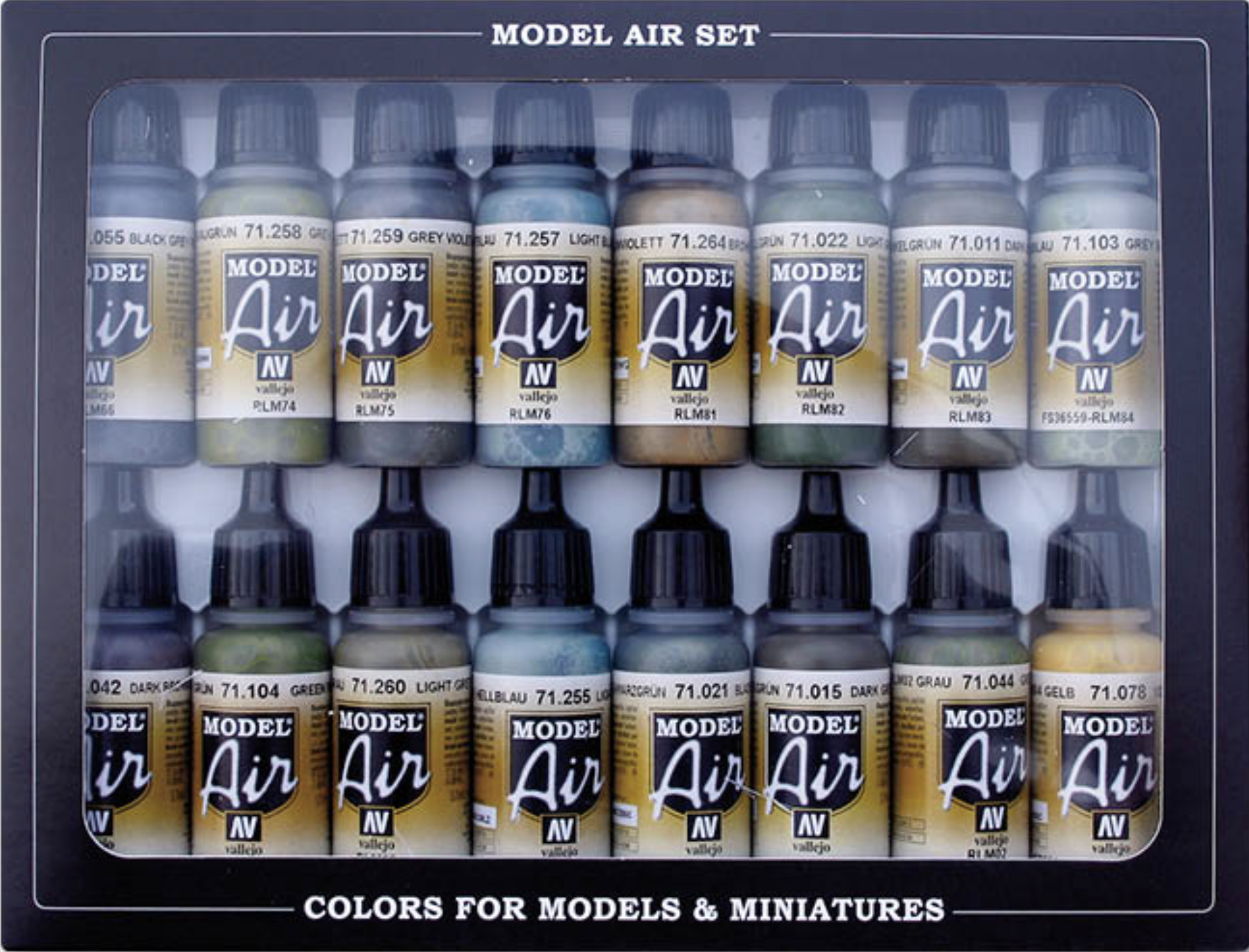 Vallejo: 71.193 - Model Air - RLM Colors (16x17 ml)