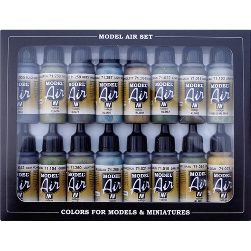 Vallejo: 71.193 - Model Air - RLM Colors (16x17 ml)