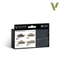Vallejo: 71.210 - Model Air - AFV - IDF Colors - Israeli Defence Force (6x18 ml)