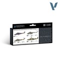 Vallejo: 71.601 - Model Air - Air War - Soviet/Russian Colors Combat Helicopters from "Cold War" to Present (8x18 ml)