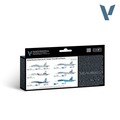 Vallejo: 71.602 - Model Air - Air War - Soviet/Russian Colors Su-27 "Flanker" from 80s to Present (8x18 ml)