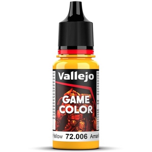 Vallejo: 72.006 - Game Color - Sun Yellow (18 ml)