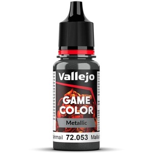 Vallejo: 72.053 - Game Color - Metallic - Chainmail (18 ml)