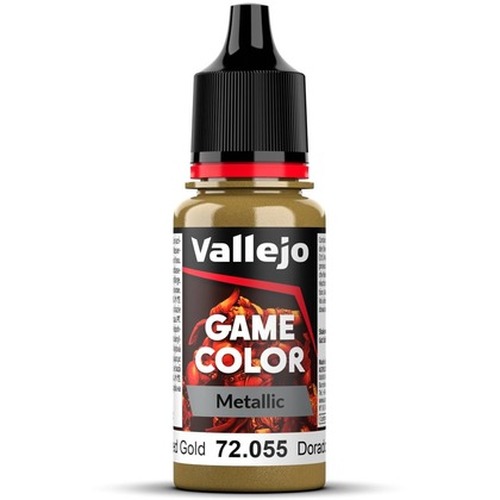 Vallejo: 72.055 - Game Color - Metallic - Polished Gold (18 ml)