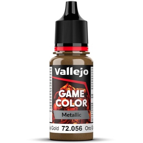 Vallejo: 72.056 - Game Color - Metallic - Glorious Gold (18 ml)