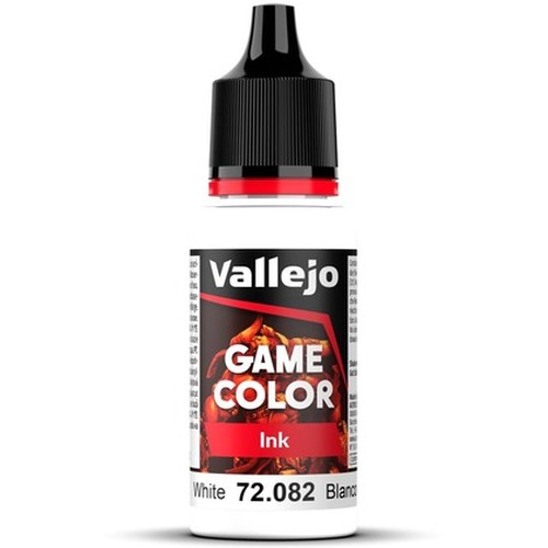 Vallejo: 72.082 - Game Color - Ink - White (18 ml)