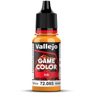 Vallejo: 72.085 - Game Color - Ink - Yellow (18 ml)