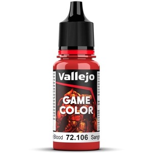 Vallejo: 72.106 - Game Color - Scarlet Blood (18 ml)