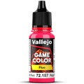 Vallejo: 72.157 - Game Color - Fluo - Red (18 ml)