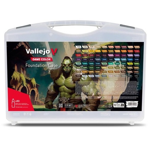 Vallejo: 72.180 - Game Color - Foundation Case (80 x 18 ml)