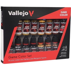 Vallejo: 72.189 - Game Color - Leather & Metal (8 x 18 ml)