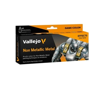 Vallejo: 72.193 - Game Color - Non Metallic Metal (8 x 18 ml)