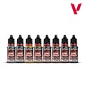 Vallejo: 72.303 - Game Color - Metallic Colors (8x18 ml)