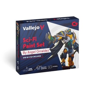 Vallejo: 72.313 - Game Color - Sci-Fi Paint Set (12 x 18 ml)