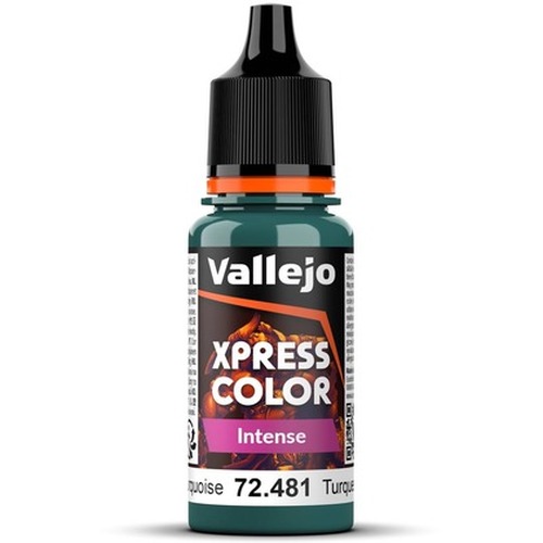 Vallejo: 72.481 - Xpress Color Intense - Heretic Turquoise (18 ml)