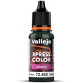 Vallejo: 72.482 - Xpress Color Intense - Monastic Green (18 ml)