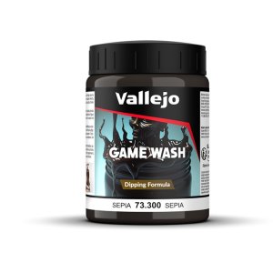 Vallejo: 73.300 - Game Color - Wash - Sepia (200 ml)