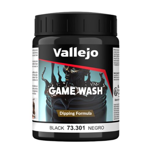 Vallejo: 73.301 - Game Color - Wash - Black (200 ml)