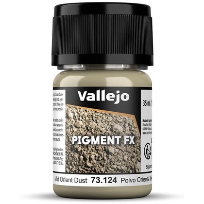 Vallejo: 73.124 - Pigment FX - Mid Orient Dust (35 ml)