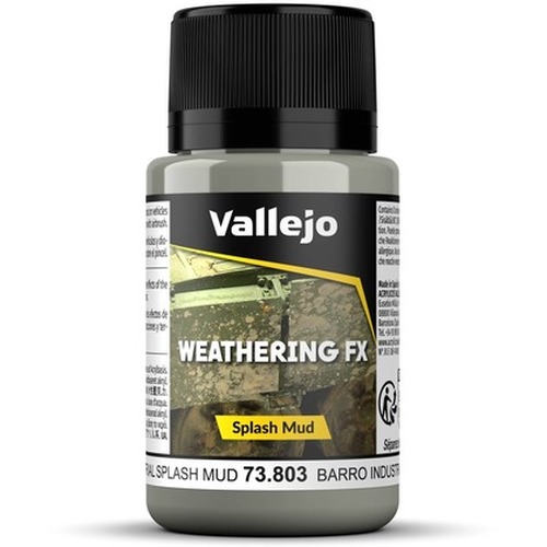 Vallejo: 73.803 - Weathering FX - Splash Mud - Industrial (40 ml)