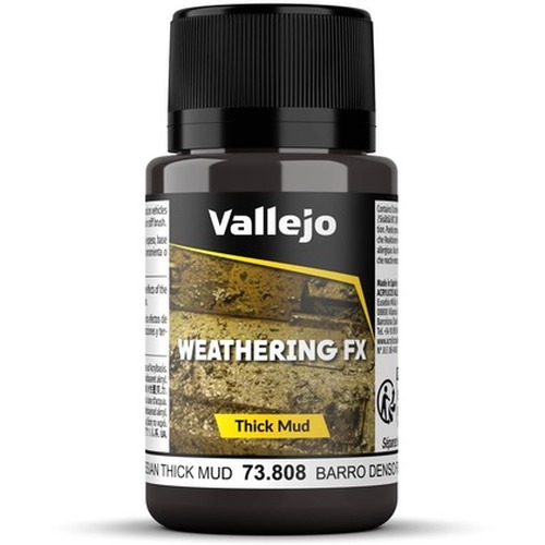 Vallejo: 73.808 - Weathering FX - Thick Mud - Russian (40 ml)