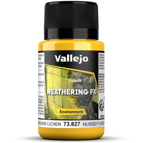 Vallejo: 73.827 - Weathering FX - Environment - Moss and Lichen Effect (40 ml)